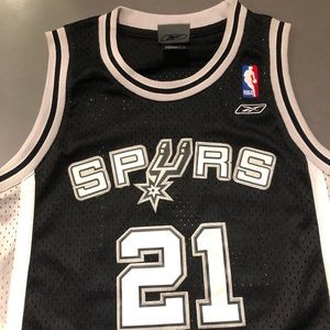 Tim Duncan Spurs Jersey (Youth Médium)